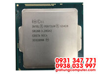 CPU Intel Pentium G3420 (3.20GHz, 3M, 2 Cores 2 Threads) TRAY chưa gồm Fan