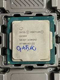 CPU Intel Pentium G4560 (3.50GHz, 3M, 2 Cores 4 Threads) TRAY