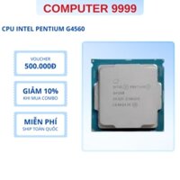 CPU Intel Pentium G4560 (3.50GHz, 3M, 2 Cores 4 Threads)