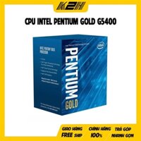 CPU Intel Pentium Gold G5400 (3.7 GHz, 2 nhân 4 luồng, 4MB Cache, 58W) – SK LGA 1151-v2 TRAY