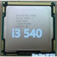 CPU Intel Socket 1156 - i3-540 / Xeon X3430 Quad Core