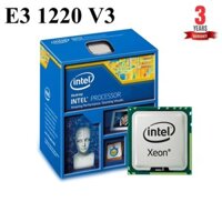 CPU intel Xeon E3-1220V3 8M Cache 3.1GHz – SK 1150-Box