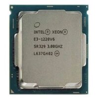 CPU Intel Xeon E3 1220v6 (3.50Ghz, 8M, 4 Cores 4 Threads) TRAY chưa gồ                       – TINHOCNGOISAO.COM
