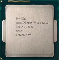CPU Intel Xeon E3-1225v3 (3,2GHz turbo 3.6Ghz, 4 nhân 8 luồng, 8M bộ nhớ đệm, 84W)
