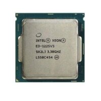 CPU Intel Xeon E3 1225v5 (sk1151-v1, 3.7GHz, 8M, 4 Cores 4 Threads) TRAY Chưa Gồm Fan