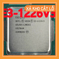 CPU intel xeon E3 1226v3, 3.30GHz, 8M