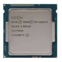 CPU intel xeon E3 1226v3, 3.30GHz, 8M Tray New chưa gồm Fan