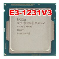 CPU Intel Xeon E3 1231v3 (3.80GHz, 8M, 4 Cores 8 Threads)