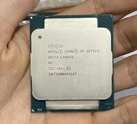 CPU intel xeon E5 2673v3 30Mb, 12 x 24 Luồng, Speed 2.4- 3.2