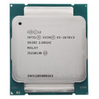 CPU Intel Xeon E5 2676V3 (2.4GHz Turbo Up To 3.2GHz, 12 nhân 24 luồng, 30MB Cache, LGA 2011-3)
