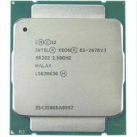 CPU Intel Xeon E5-2678 V3 (2.50 Turbo 3.1GHz / 12Cores / 24 Thread)