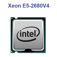 CPU Intel Xeon E5-2680 v4 (Cũ) | 14 cores 28 threads , 2.4upto 3.3 GHz, LGA 2011-3