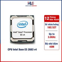 CPU Intel Xeon E5 2683 v4 Bộ Vi Xử Lý v16 Nhân/32 Luồng | 2.1GHz turbo 3.0GHz | 40MB Cache