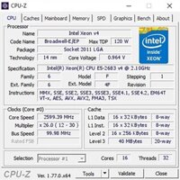 CPU INTEL XEON E5-2683 V4 (16C/32T, 40M CACHE, 2.1GHZ TURBO 3.0GHZ) SOCKET 2011. Bảo hành 12T