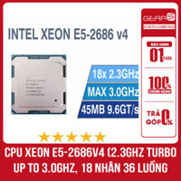 CPU Intel Xeon E5 2686v4 (2.3GHz Up To 3.0GHz, 18 nhân 36 luồng,LGA 2011-3)