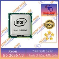 CPU Intel Xeon E5-2696v3 (2.3GHz Turbo Up To 3.6GHz, 18 nhân 36 luồng, 45MB Cache, LGA 2011-3)
