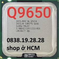 Cpu Q9650 #chip Q9650,Quad core Q9650 , Q9550 , Q9400 , Q9300 ,Q9505 Q9450 Q8400S