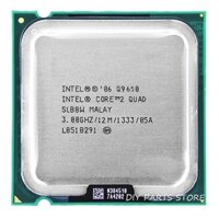 CPU QuadCore Q9650 Q9550 Q6600 cho main 775 95