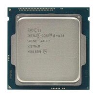 CPU SK 1150 Intel Core i3-4130 Tray + Fan (3.4GHz, 2 nhân, 4 luồng, 3MB, 54W)