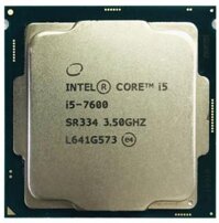 CPU SK 1151v1 Intel Core i5-7600 Tray (3.5GHz up to 4.1GHz, 4 nhân, 4 luồng, 6MB, 65W)