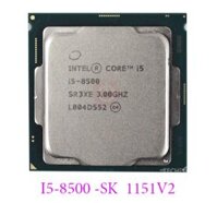 CPU SK 1151v2 Intel Core i5-8500 Tray (3.0GHz up to 4.1GHz, 6 nhân, 6 luồng, 9MB, 65W)