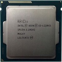 CPU SK1150 CŨ XEON E3 1220 V3 MẠNH TƯƠNG ĐƯƠNG I5 4570