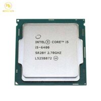 CPU Tray INTEL CORE I5 6400 (2.70 GHz-3.30 GHz, 4 nhân, 4 luồng, LGA 1151)