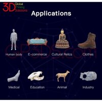 CR-Scan 01 3D Máy Quét Chính Xác Cao Tự Động Nâng Cấp Combo 3D Máy Quét Công Nghiệp Bộ Hỗ Trợ OBJ/STL đầu R
