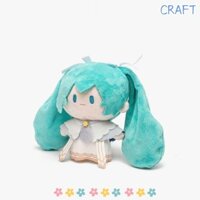 Craft Hatsune Miku Doll, Mềm 15CM Sang Trọng Hình Búp Bê, Ngộ nghĩnh Nhập Vai Fufu Series Anime Đầy Đồ Chơi Sang Trọng Trẻ Em