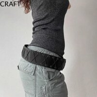 Craft Punk Thắt Lưng, Mặt Rộng Retro Da Dây Thắt Lưng Nam, Thời Trang Trang Trang Trí Eo Ràng Buộc Hip Hop Thắt Lưng Nam Nữ