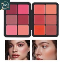Craftycorner Kem Phấn Má Hồng Bảng Màu Khỏa Thân 12 Màu Mặt Đường Viền Bảng Matte Kem Che Khuyết Điểm Bảng Trang Điểm Mặt Sắc Tố Nữ Cheek Tint