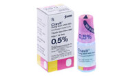 Cravit 0.5% điều trị viêm bờ mi, viêm túi lệ, lẹo (5ml)