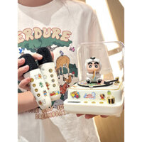 Crayon Shin-chan Loa Bluetooth âm thanh nhỏ có micro retro ghi CD cậu bé dễ thương quà tặng sinh nh