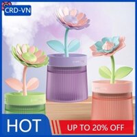 [Crd] Máy tạo độ ẩm không khí siêu âm USB 260ML Thiết kế hướng dương / làm vườn sáng tạo Máy tính để bàn Bổ sung nước Mini Máy tạo độ ẩm gia đình