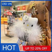 [CRD]Anime Sanrio Hoạt Hình Hello Kitty Móc Khóa Mặt Dây Chuyền Ngọc Trai Vòng Cổ Lông Sang Trọng Búp Bê Đồ Chơi Túi Móc Khóa Xe Mặt Dây Chuyền Ngày Lễ Tình Nhân Quà Tặng yk