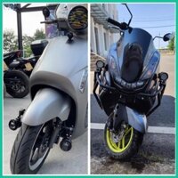 Cre Đèn Pha Xe Máy Giá Đỡ Gắn Kẹp Nĩa Ống Giá Đỡ Cho Đèn Sương Mù Spotlamp