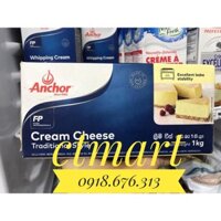 Cream cheese Anchor khối 1kg