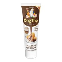 Creamer Đặc Vị Socola Ông Thọ Cao Cấp, Condensed Milk Tube, Chocolate Flavor (165g) - VINAMILK