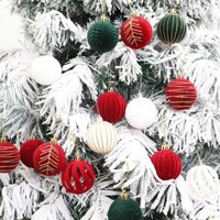 Create a Magical For Holiday Atmosphere with 12PCS Christmas Tree Ball Ornaments