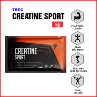 Creatine Sport - Tăng sức mạnh và Kích thích cơ bắp - Nhiều Mùi vị - Hàng Chính Hãng Trec - 5g - Watermelon