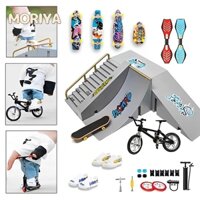 Creative Simulation Mini Alloy Bicycle Model Toy Finger Bicycle Scooter Vitality Board