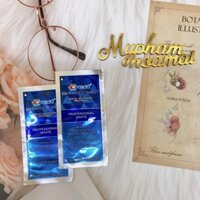 Crest 3D White Professional Effects Whitestrips Teeth Whitening Strips Kit Levels 12 (30 phút 55k)