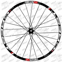 CREST Sticker Dán Trang Trí Vành Bánh Xe Đạp 2cm 26 27.5 29 700c