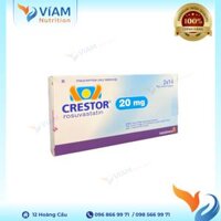 Crestor 20mg (Hộp 2 vỉ x 14 viên)
