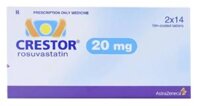 Crestor 20mg (Rosuvastatin) – Thuốc hạ mỡ máu hiệu quả từ AstraZeneca (Hộp 28 viên)