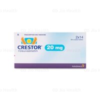CRESTOR 20MG - Thuốc giúp hạ máu mỡ