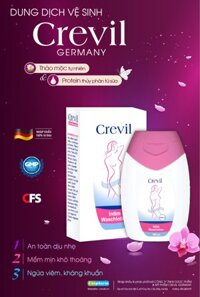 [Crevil]  Dung Dịch Vệ Sinh Crevil Intim Waschlotion 100ml