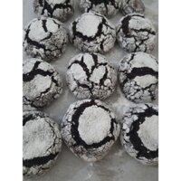 Crinkle cookies - bánh quy mềm chocolate phiên bản ít ngọt 0,5-1kg