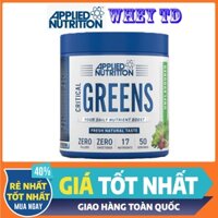 Critical Greens Applied Nutrition 50 Servings 250Gr - Bột rau củ bổ sung chất xơ và vitamin