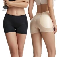 Crlnhc Cao Cấp Nữ Đệm Liền Mạch Mông Nâng Mông Tăng Cường Shaper Quần Hông Pad Quần Push Up Đồ Lót Shapewear Quần Short Vn